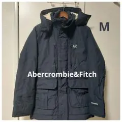 ネイビー マウンテンパーカー モッズコート　アバクロンビー&フィッチ　M