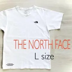 【THE NORTH FACE】ノースフェイス Tシャツ 半袖 白 L ロゴT