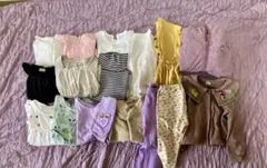 キッズ服女の子まとめ売り16点セット(100cm)