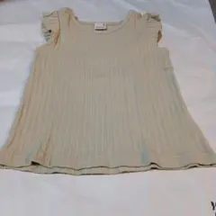 petit main ノースリーブトップス 100cm ベージュ値下げ