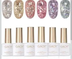 GAOY ジェルネイル グリッターセット 15ml
