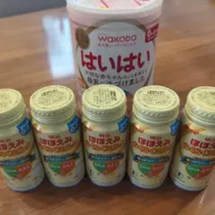 WAKODO はいはい 810g 明治ほほえみらくらくミルク200ml5本セット
