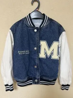 ZARA ザラ　キッズ　デニムジャケット　スタジャン　130㎝