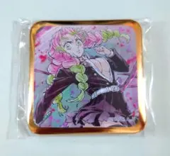 鬼滅の刃　ダイニング　スクエア缶バッジ　甘露寺蜜璃