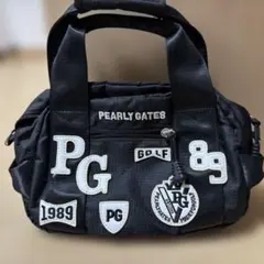 PEARLY GATES カートバッグ ブラックのサムネイル