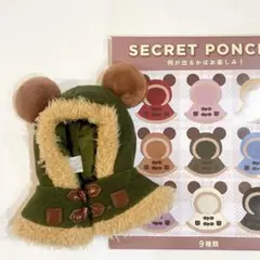 ディズニーストア シークレットポンチョ 緑 ②