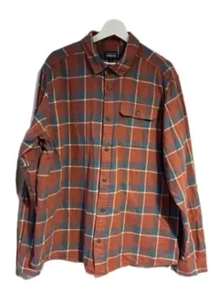 Patagonia ライトウェイト フィヨルド フランネルシャツ サイズXL