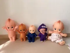 【キューピー】【Kewpie】キューピー人形（中）5体セット