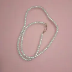 ホワイトパールストラップ 約70cm