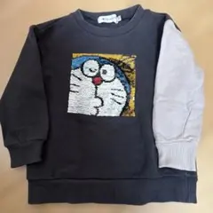 THE SHOP TK ドラえもん ギミックスパンコール トレーナー 100cmのサムネイル