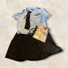 新品　ポリス コスプレ衣装 制服風 5点セットのサムネイル