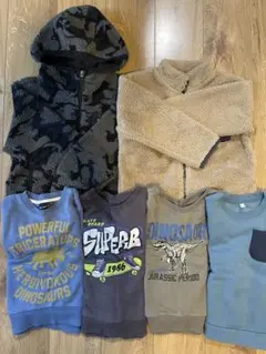 トレーナー　裏起毛　フリースジャケット　まとめ売り　サイズ120 冬服
