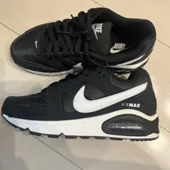 NIKE AIR MAX スニーカー ブラック×ホワイト 定番カラー 24.5