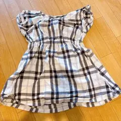 アプレレクール チェック柄 ワンピース 80cm