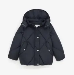 値下げ【ZARA】大人も着用可 ライナー付きキルティング ダウン