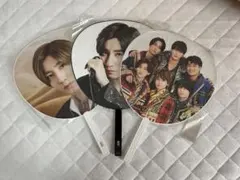 SixTONES うちわ 3枚セット(集合/京本大我)