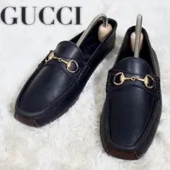 【美品】GUCCIグッチ ホースビット ローファー ドライビングシューズ36.5