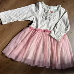 motifways フリル付きワンピース 83センチ　12〜１８ヶ月　入園式のサムネイル