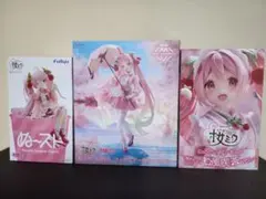 【送料込】初音ミク桜ミクフィギュア桜ドレス ぬーどるストッパー和風喫茶ver