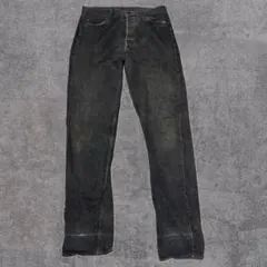 90s Levi's ブラックデニム　先染め　USA製　実寸W34L32 92年