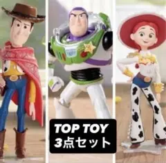 TOPTOY トイストーリー フィギュア ウッディ、バズ、ジェシー 3点