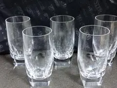 HOYA CRYSTAL 　クリスタル　デ　ロア　 5個セット　４面Ｑカット