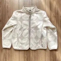 ユニクロ×マリメッコ フリース フルジップ 130 美品