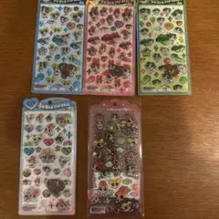 正規品　パワーパフガールズ うるちゅるPOPSEAL 5点セット　パワパフ