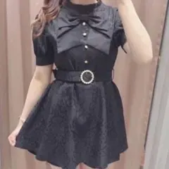 evelyn リボンロンパース