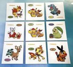 ポケモンパン　デコキャラシール　214弾