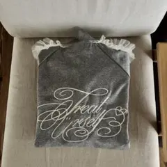treat ürself Retro lace jacket gray - メルカリ