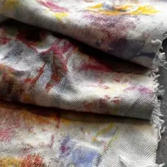 15 デニムペイント　ハギレ