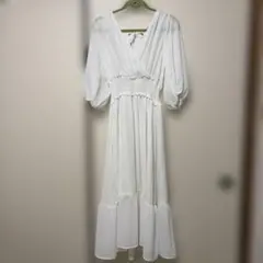 w closet ホワイト ラップワンピースのサムネイル