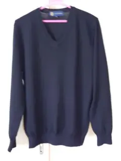 GINZA MOTOKI Vネックセーター M ブラック