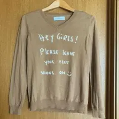 Vネック ニット SUGAR ROSE レディース セーター トップス