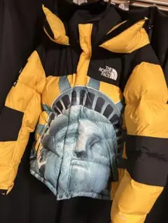 supreme ノースフェイス 19w バルトロ 自由の女神 yellow