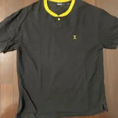 Xlarge 黒 Tシャツ 黄色襟