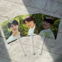 exo セフン,カイ, ディオ ネイリパ ノベルティーうちわ