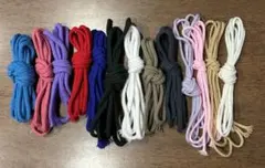 アクリルコード　紐　ひも　工作　手芸　ハンドメイド　知育玩具　入園入学準備