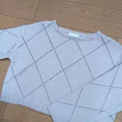 PROPORTION BODY DRESSING　ピンクニット