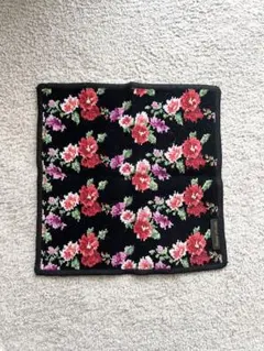 Bonne chenille ハンカチ ブルー シェニール織 伊勢丹