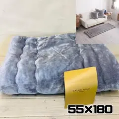 快眠博士 カルドニード・エリート リッチファー風 ロングマット シルバー