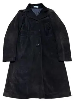 激レア MARNI フランス製 ブラウン スウェード レザー ロングコート