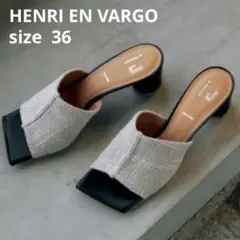 美品 ヘンリエンヴァーゴ/ henri en vargo 36 シルバー - メルカリ