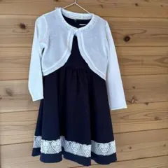 入学式　ワンピース　キャサリンコテージカーディガンセット120 冠婚葬祭