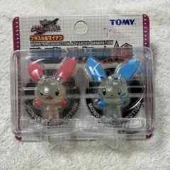 【未開封新品】TOMY モンコレ プラスル&マイナン クリア 劇場限定
