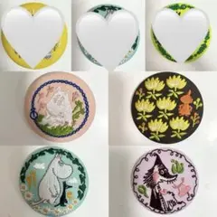 新品未使用 ムーミン 刺繍ブローチコレクション 4個セット