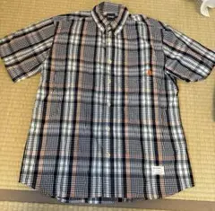 XLARGE 半袖チェックシャツ L