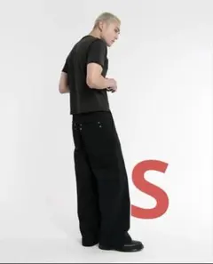 asapmode Stacked Canvas Wide-Leg Pants