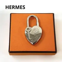 HERMES ハート型 ロックハート ネックレス キーチャーム カデナ かでな 
